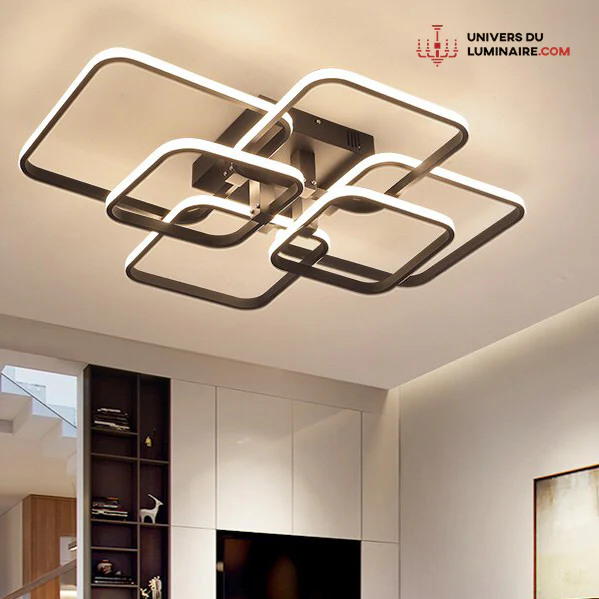 Lustre Moderne Chambre - Quadrato – Image 4
