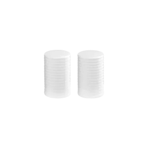Duo Salière / Poivrier en Porcelaine Blanche - Asa