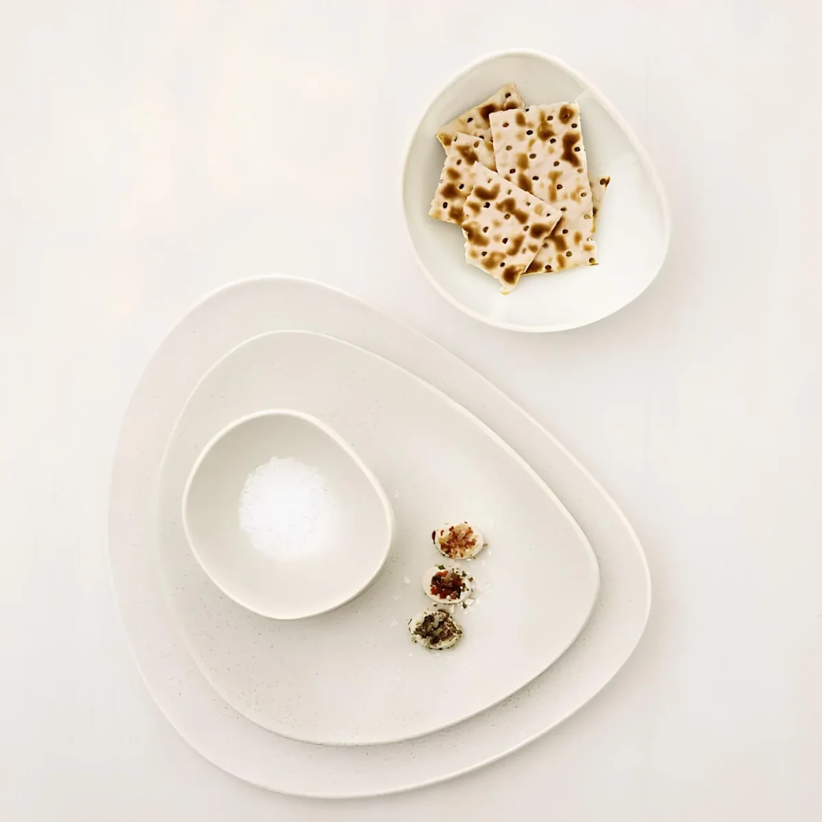 Lot de 4 Assiettes Gourmet Beige - Asa – Image 2