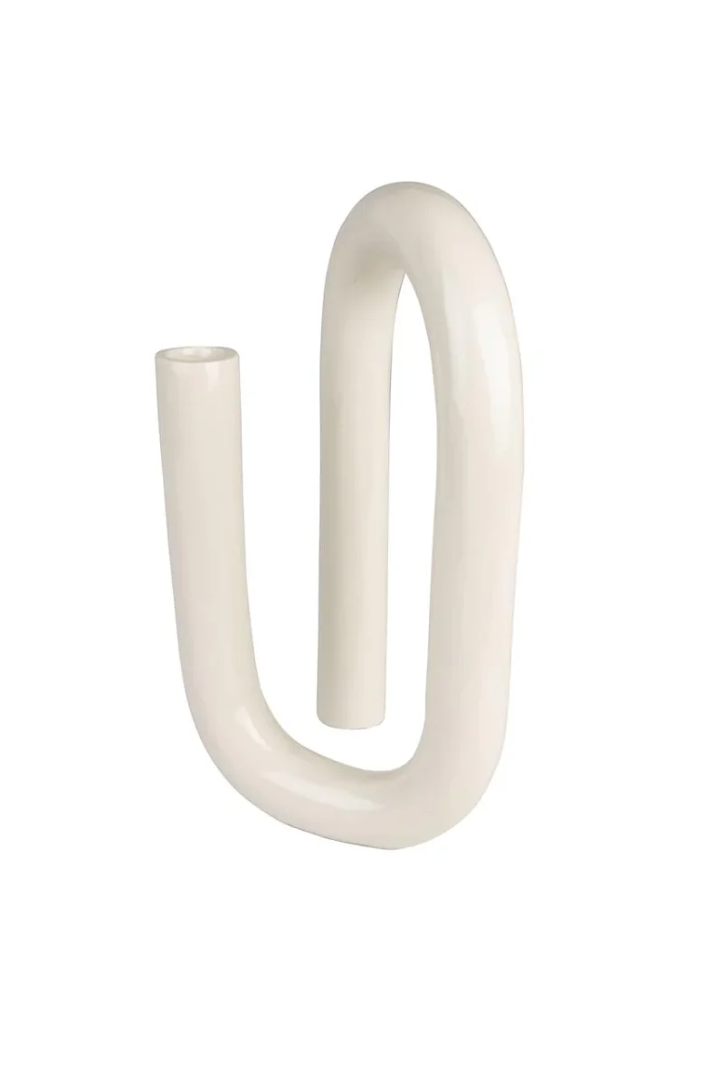 Bougeoir Tubo Beige L ou S - Zuiver – Image 4