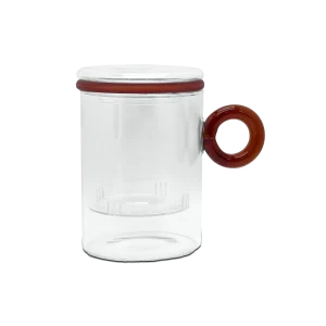 Tisanière Tasse pour Infusion en Verre 450ml - WD Lifestyle