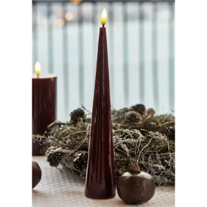 Bougie LED en Cire Conique - Sirius