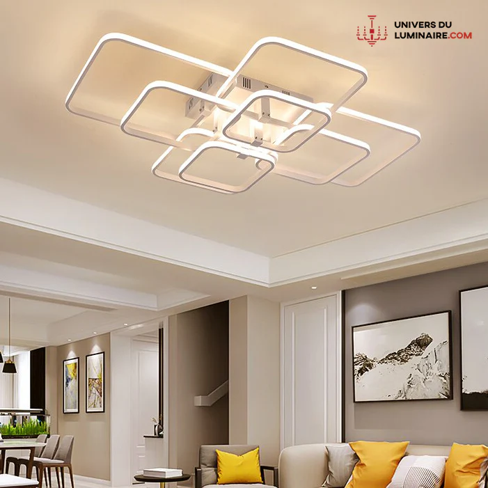 Lustre Moderne Chambre - Quadrato – Image 6