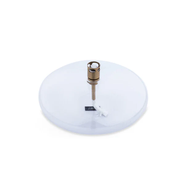 Lampe à Huile Disque en Verre Transparent ou Noir - Peri Living – Image 7