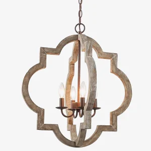 Lustre Bois Industriel - Salienti