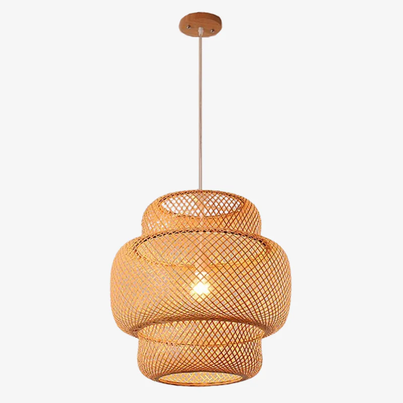 Lustre En Bambou Naturel - Bambù – Image 2