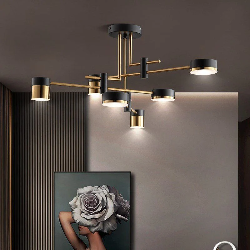 Lustre Pour Salon Moderne - Norato – Image 6