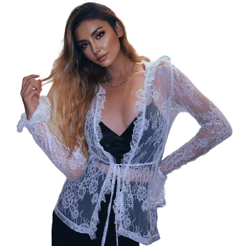 Veste Dentelle Blanche – Image 3
