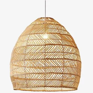Suspension Luminaire Rotin - Rattan