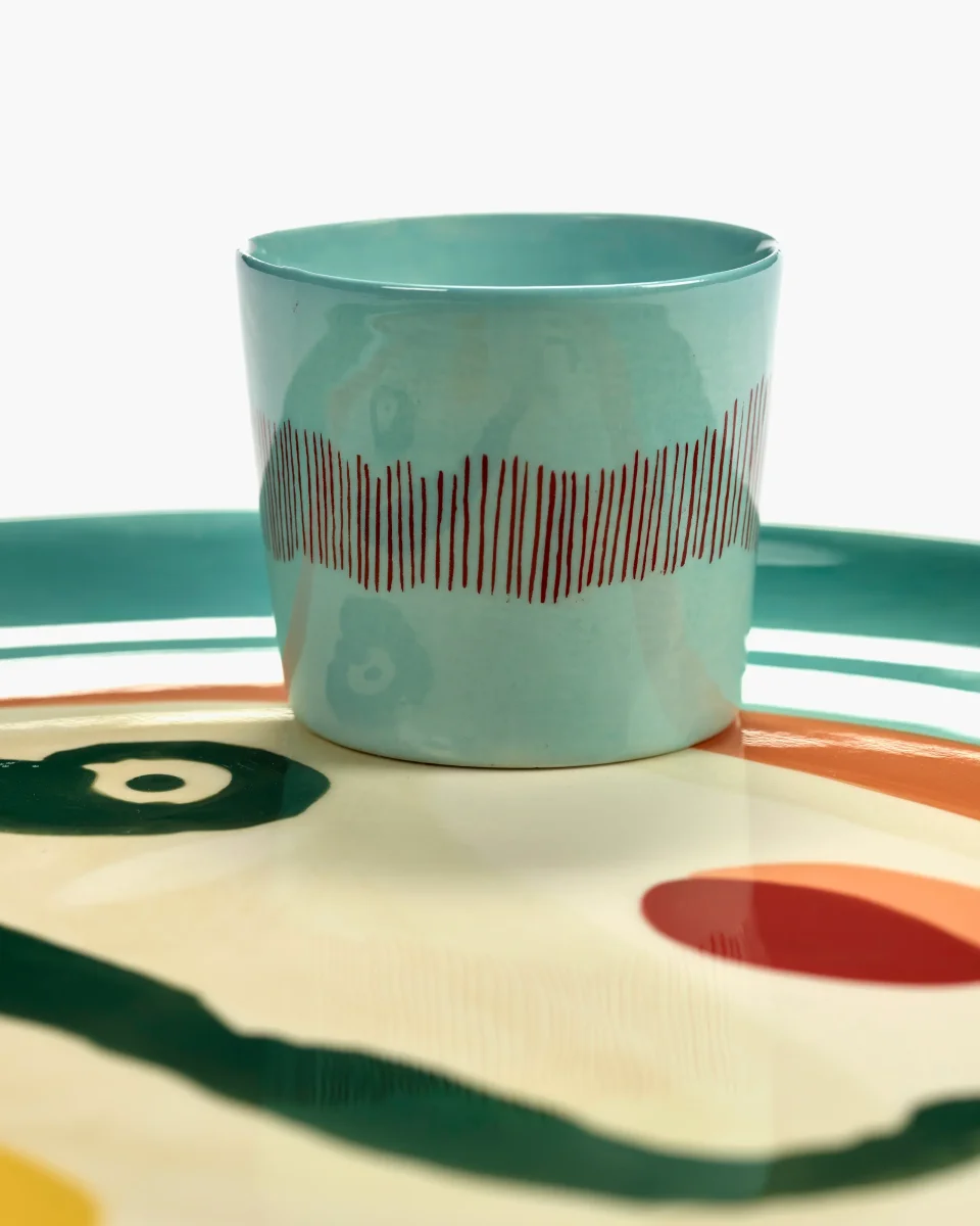 Set de 4 Tasses à Expresso Azul 15 cl - Serax – Image 2