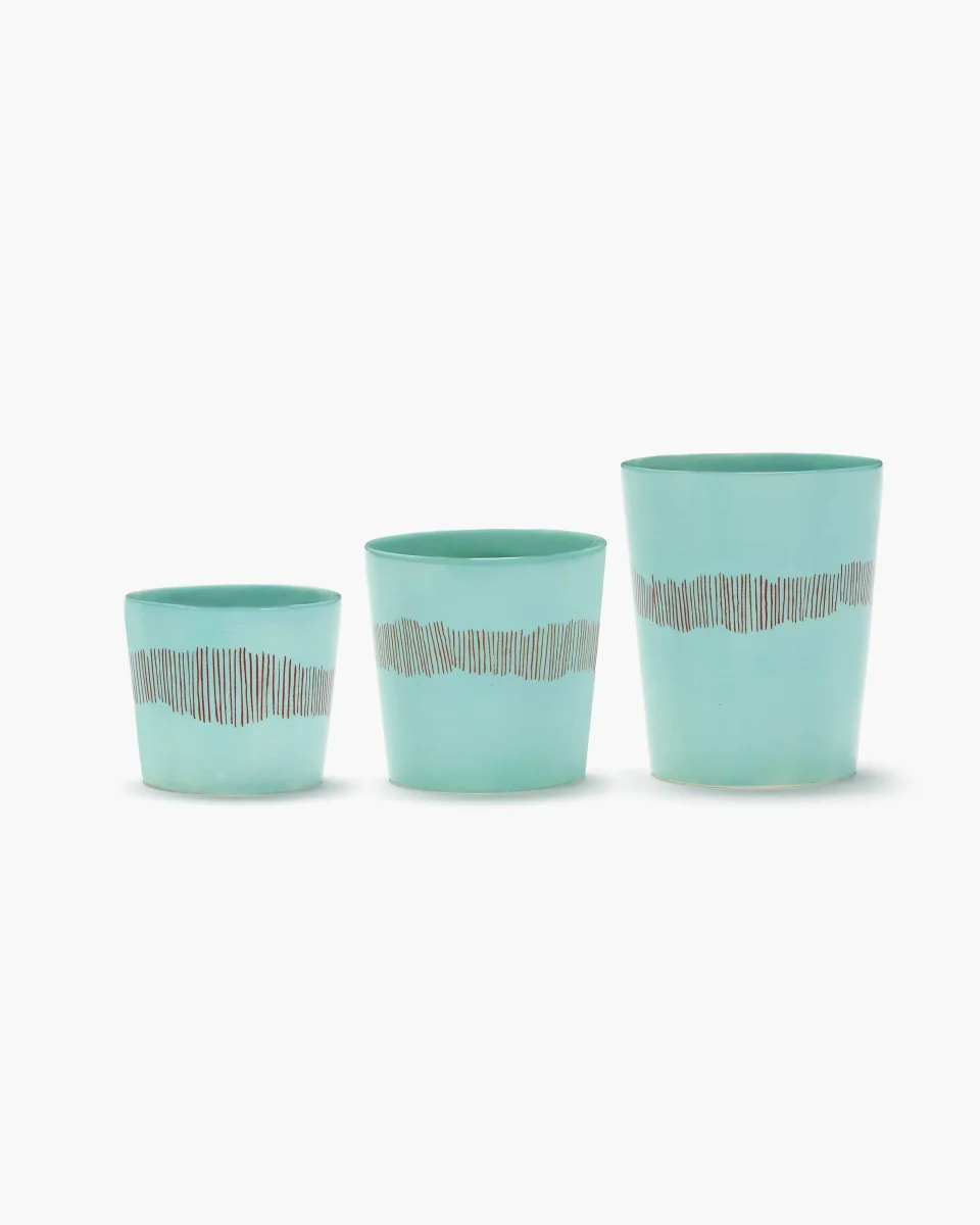 Set de 4 Tasses à Expresso Azul 15 cl - Serax – Image 5